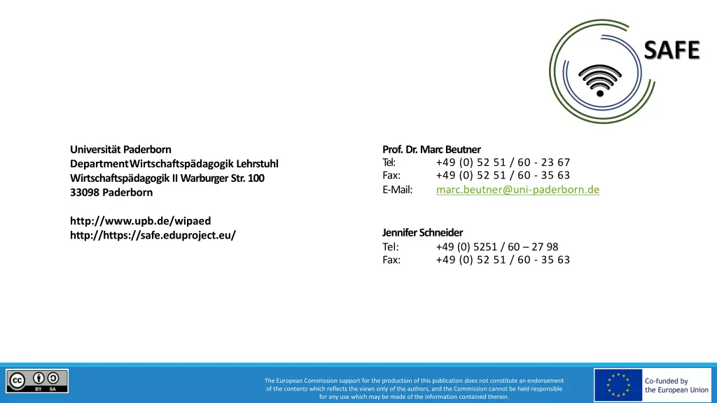 universit t paderborn department wirtschaftsp