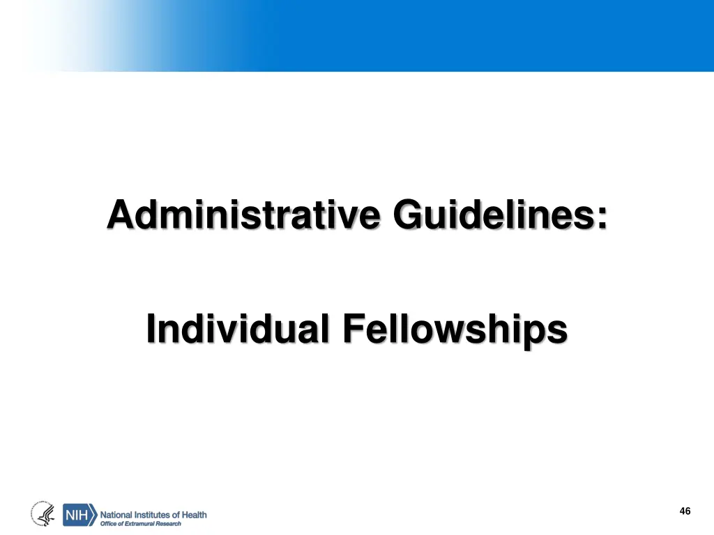 administrative guidelines