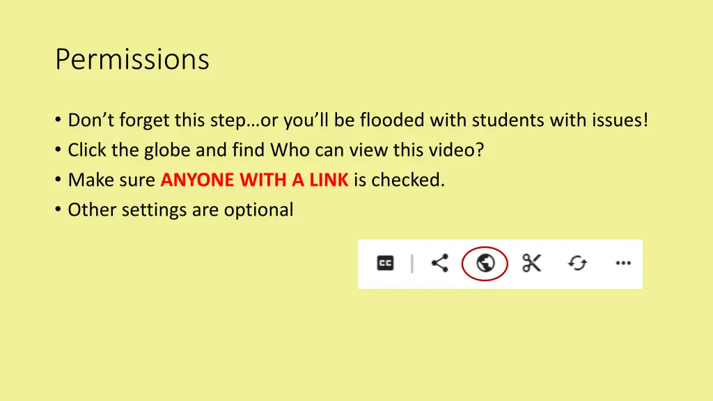 permissions