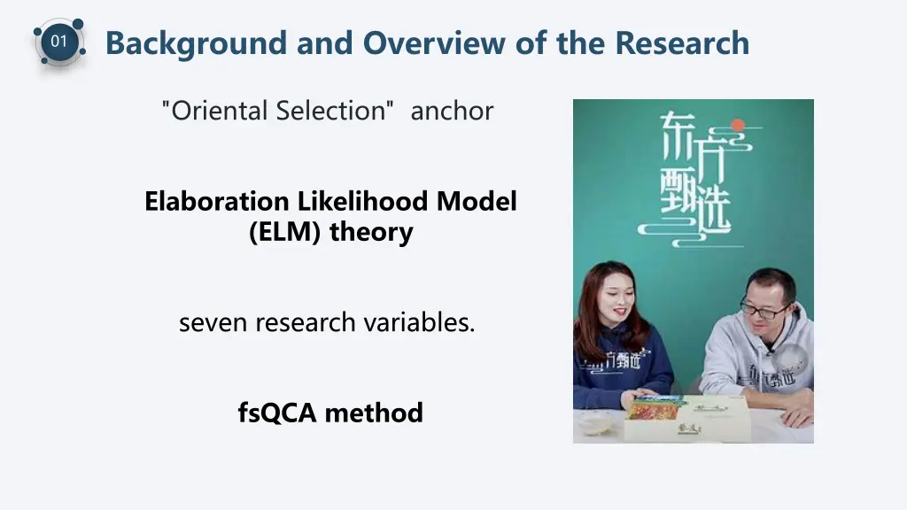 background and overview of the research 3