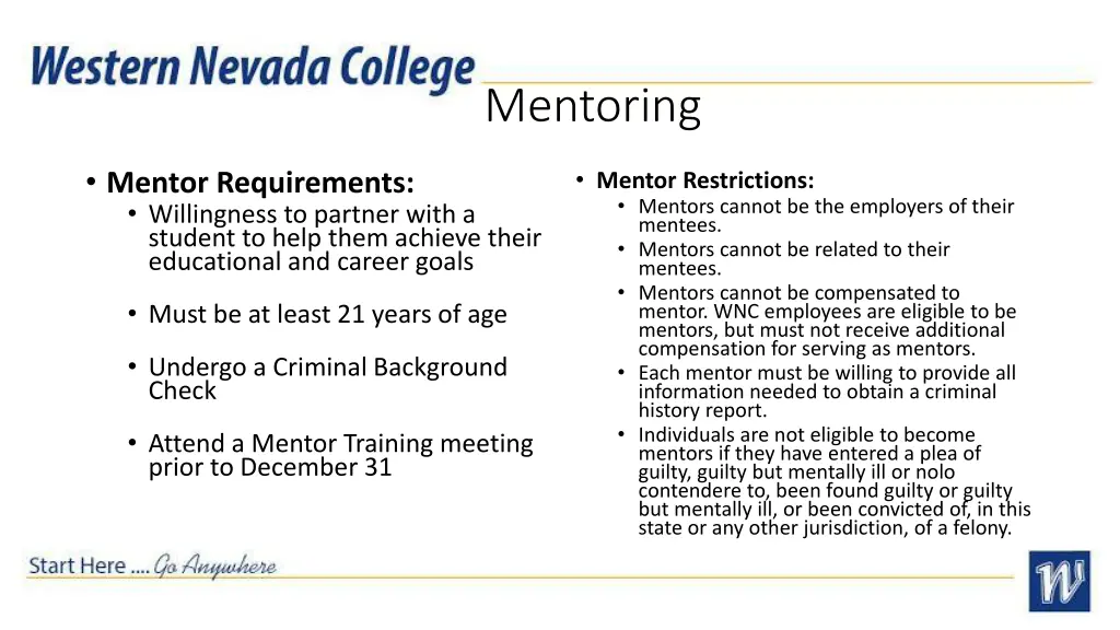 mentoring