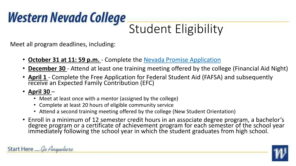 student eligibility 1