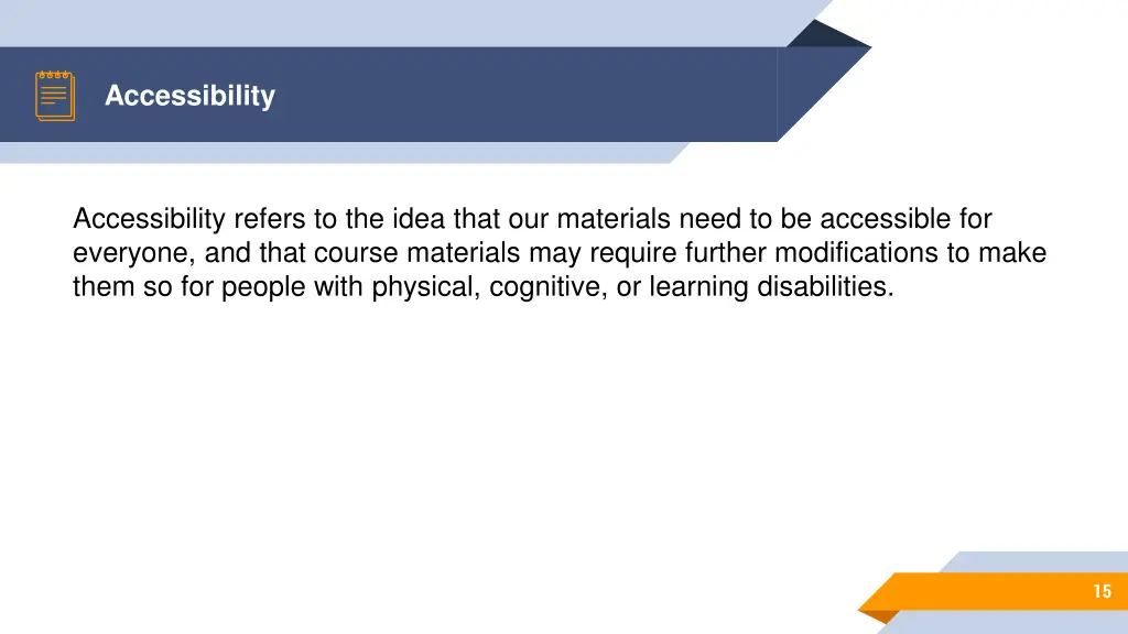 accessibility