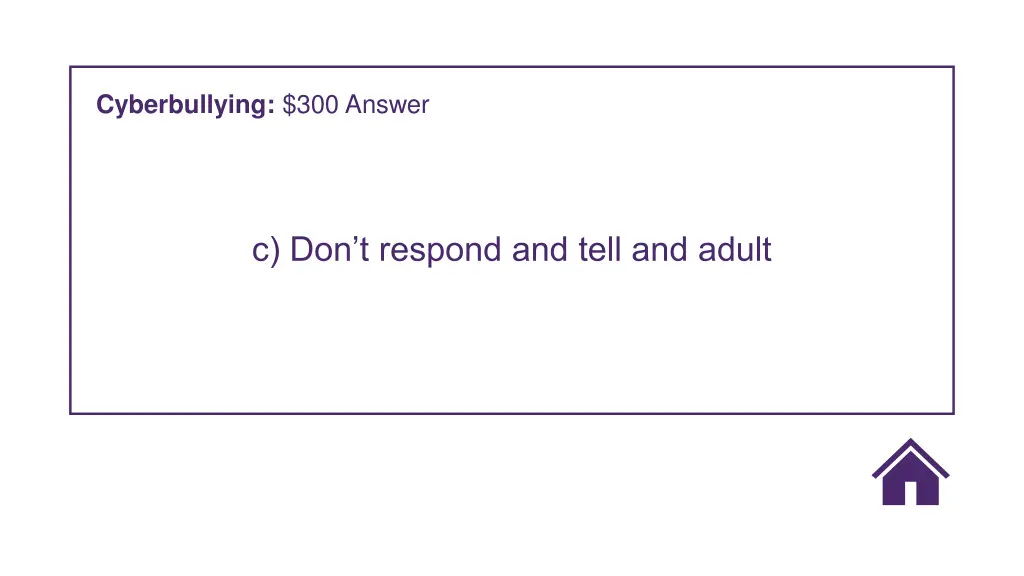 cyberbullying 300 answer