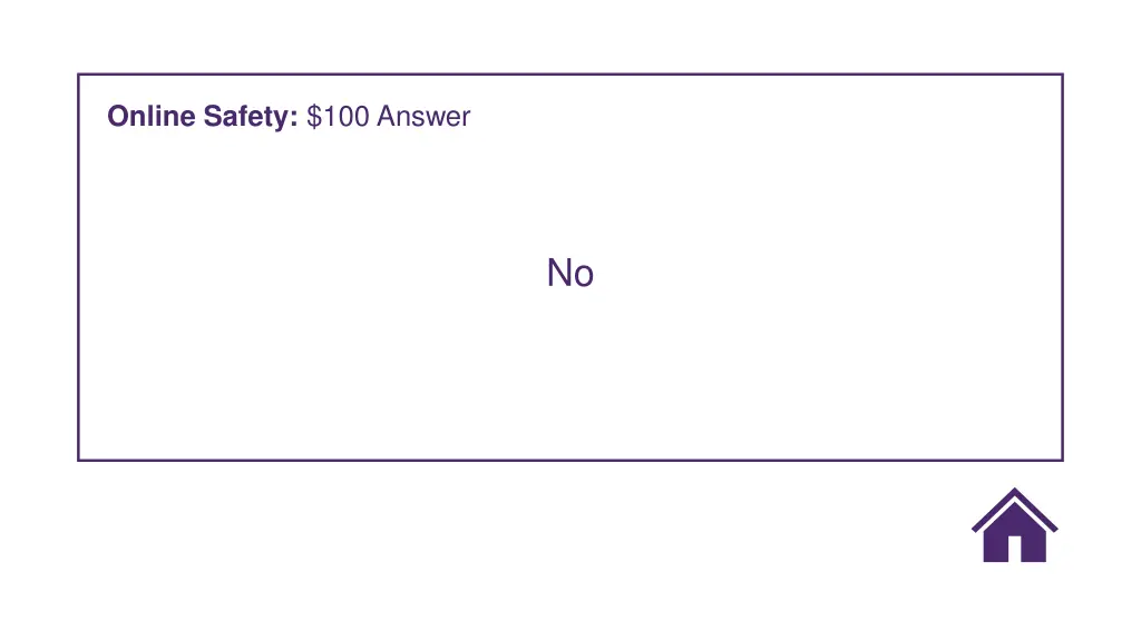 online safety 100 answer