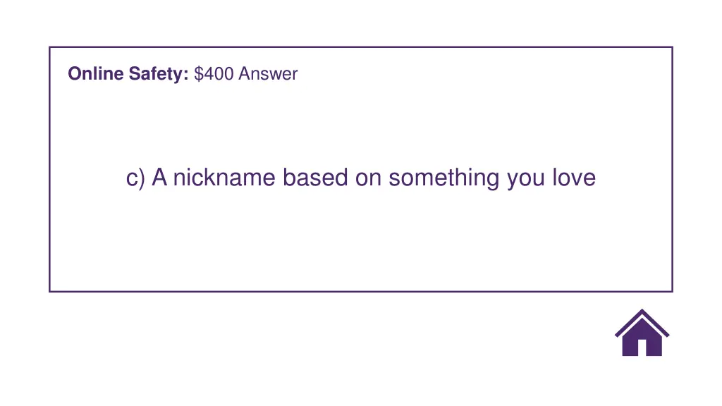 online safety 400 answer