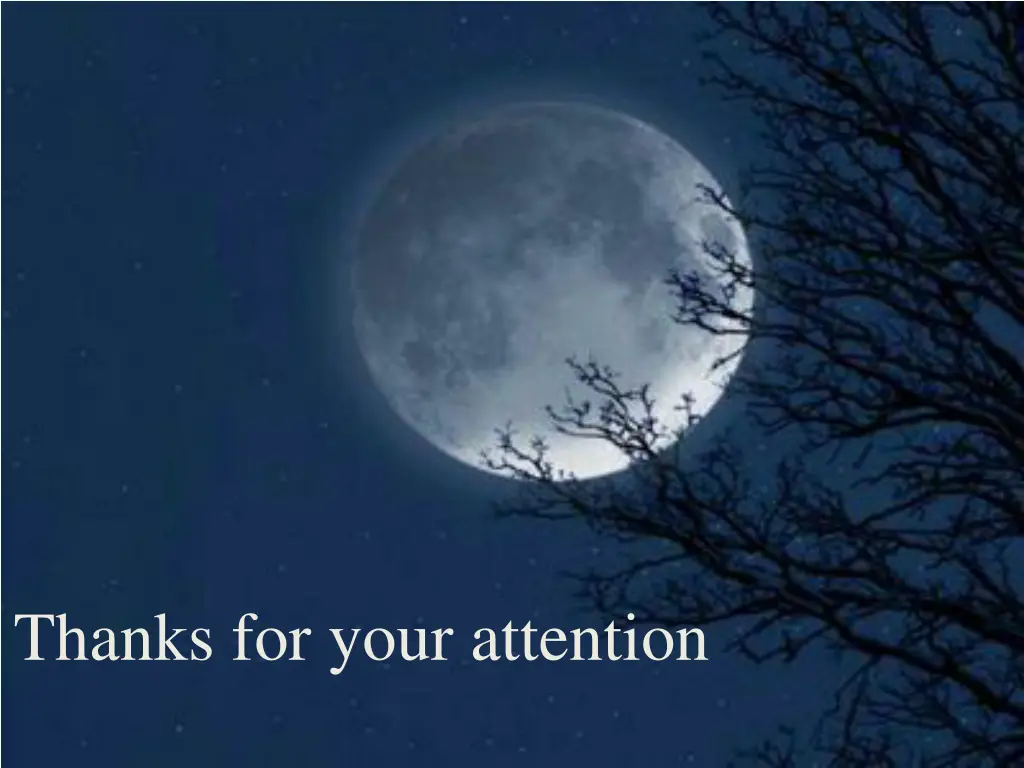 thanks for your attention