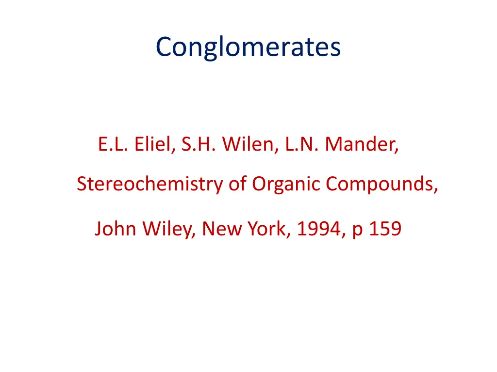 conglomerates