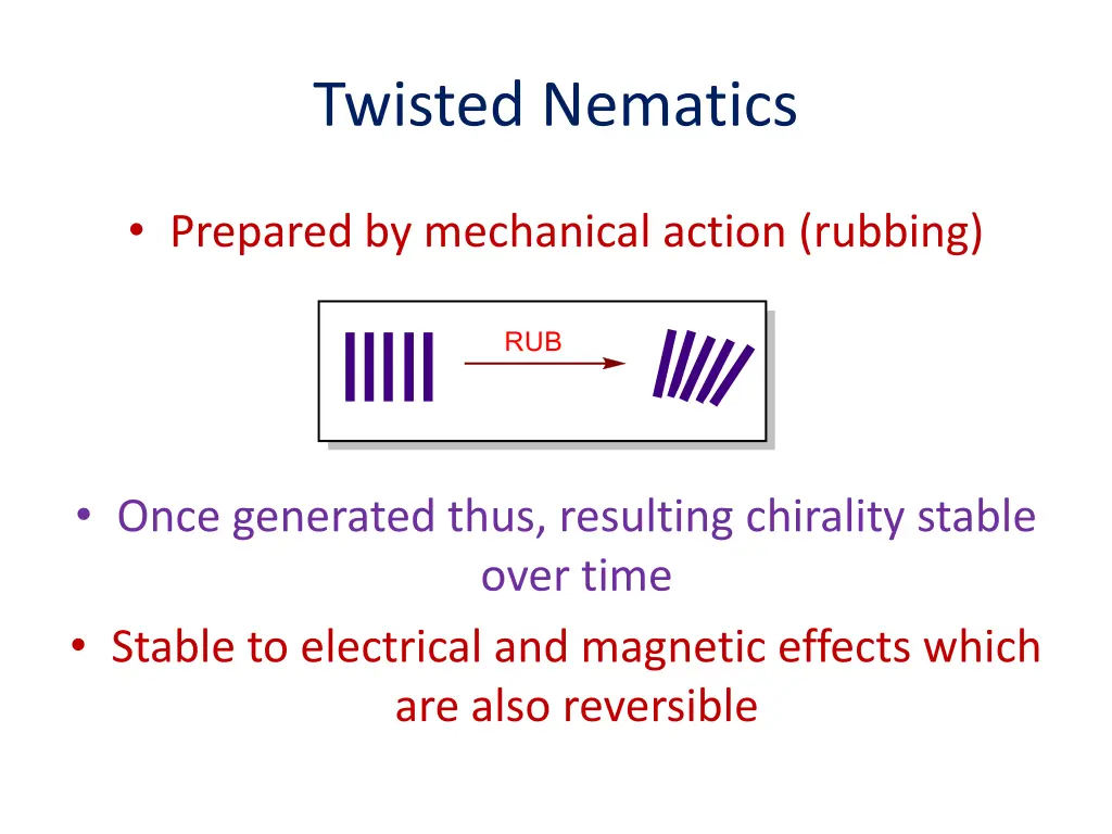 twisted nematics