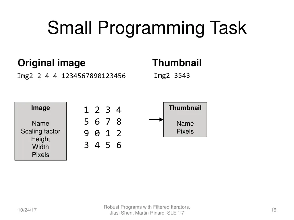 small programming task 4