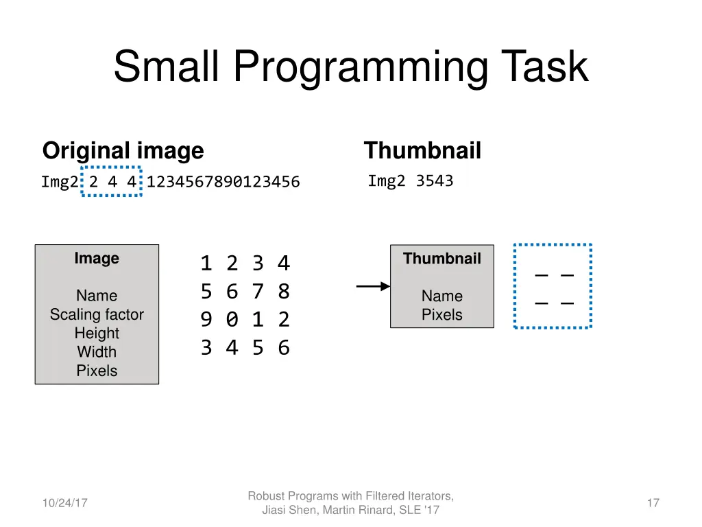 small programming task 5