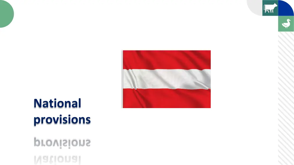 national provisions