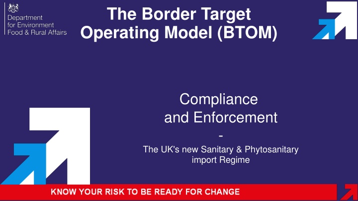the border target operating model btom