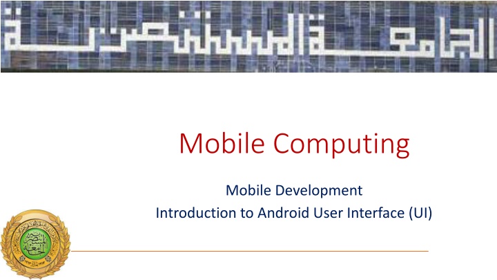 mobile computing