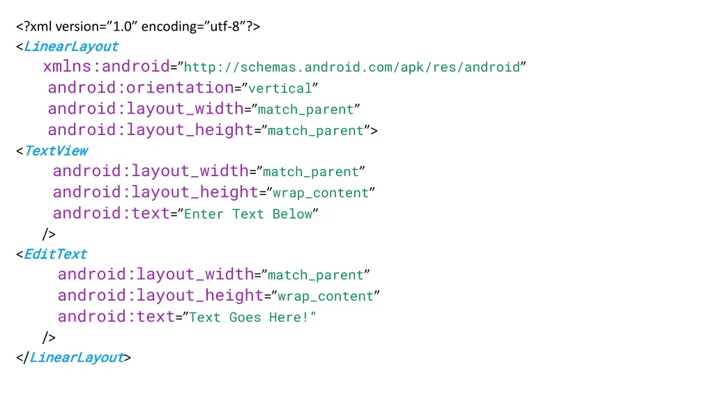 xml version 1 0 encoding utf 8 linearlayout