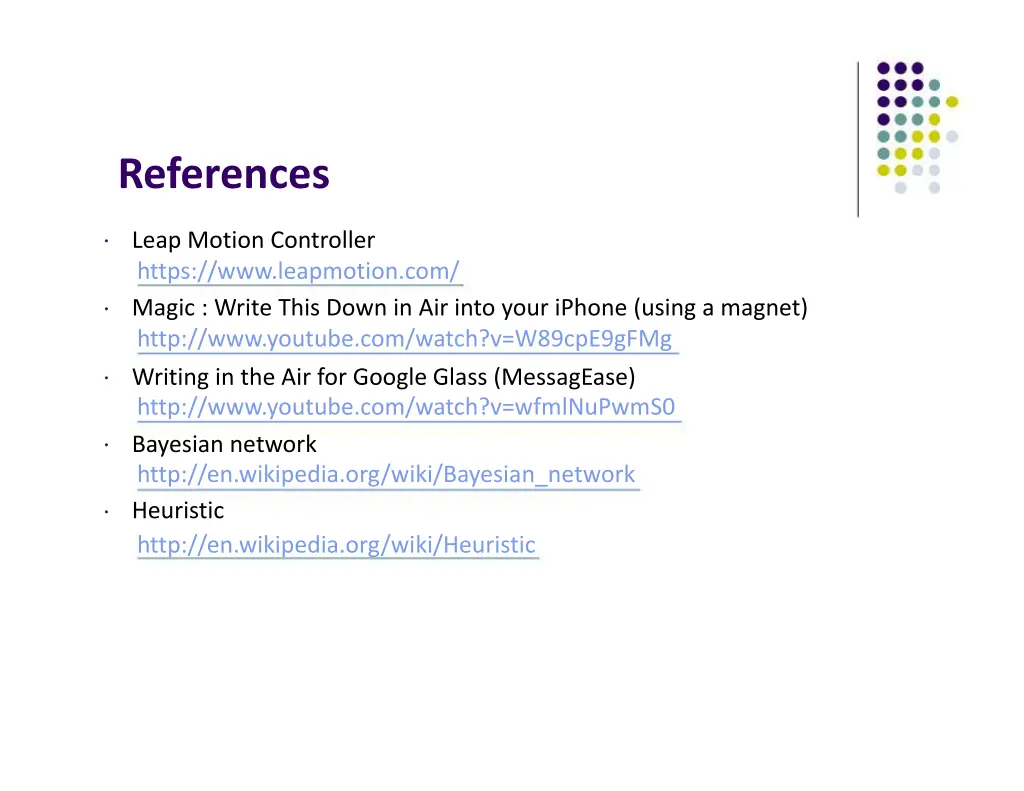 references 1