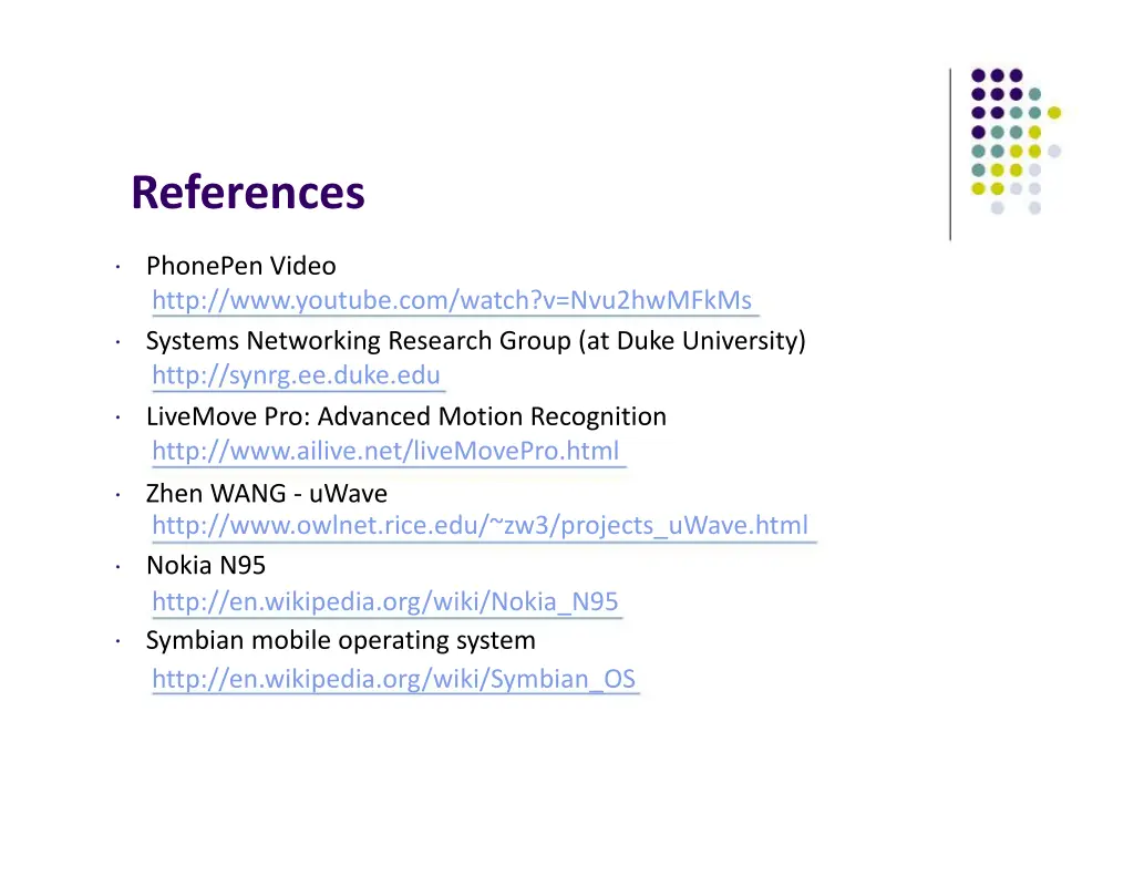 references