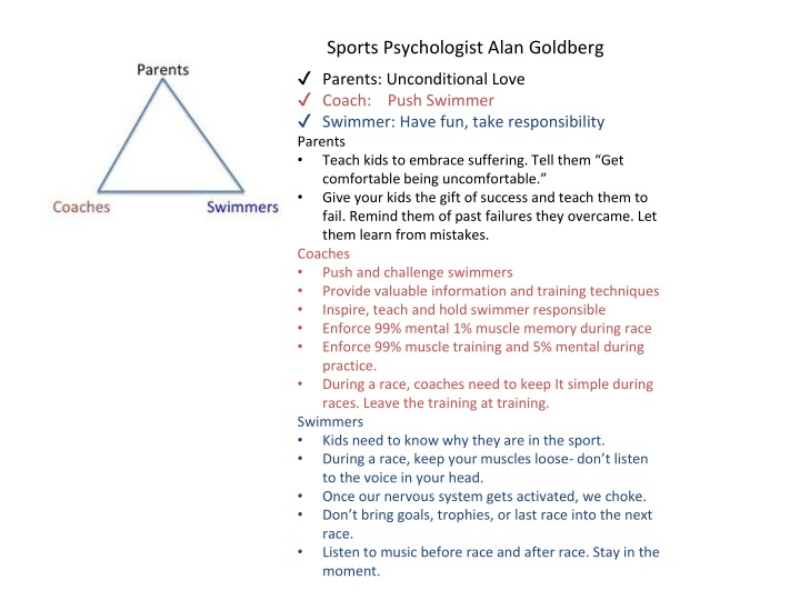 sports psychologist alan goldberg parents