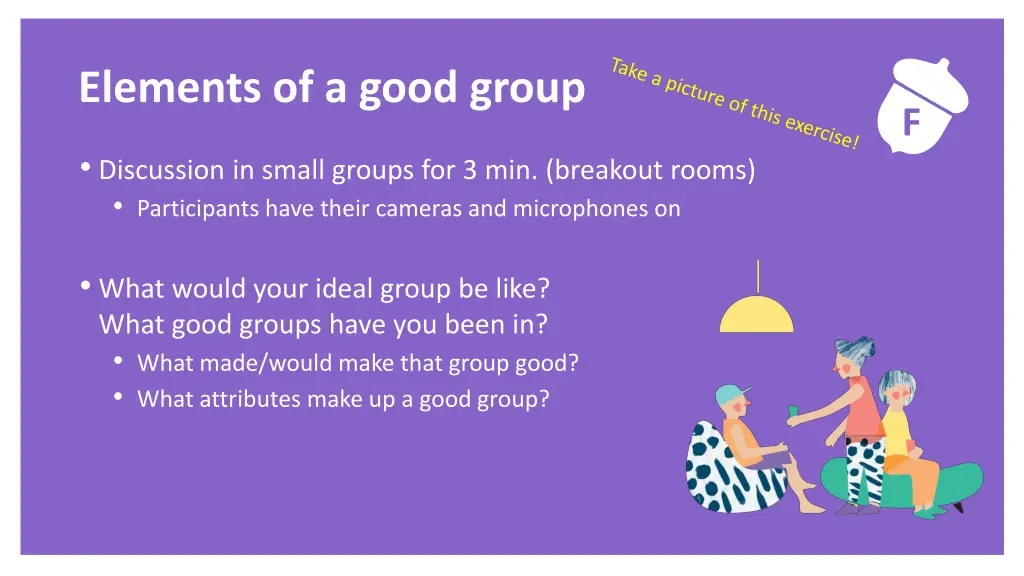 exercise elements of a good group