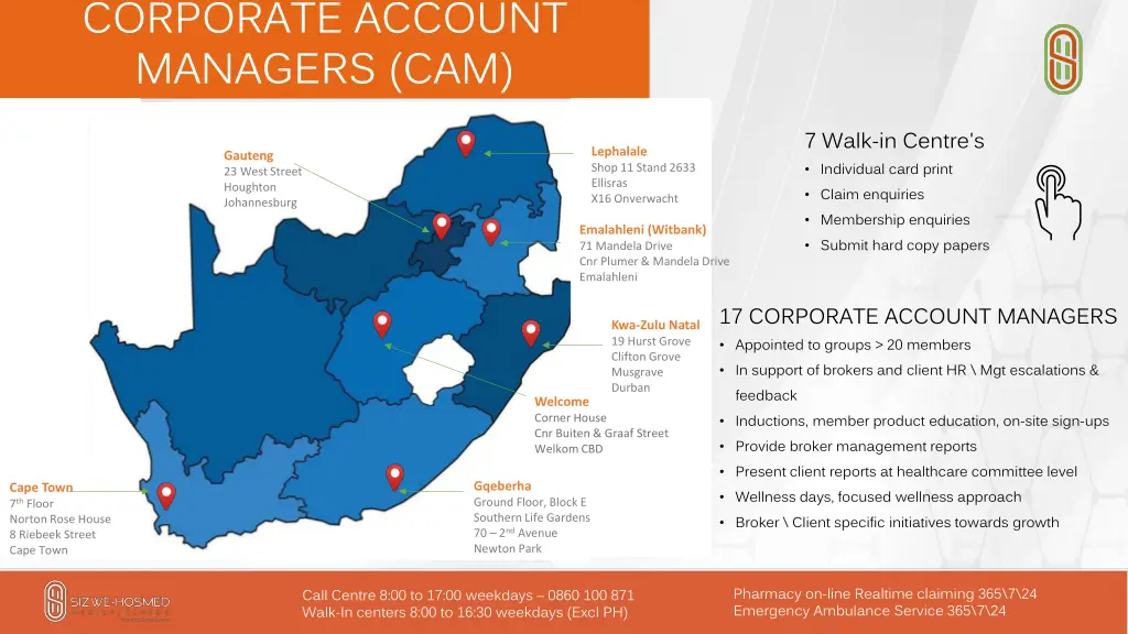 corporate account managers cam