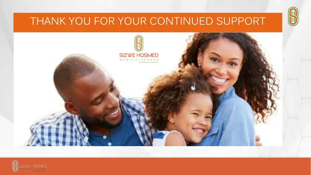 thank you for your continued support