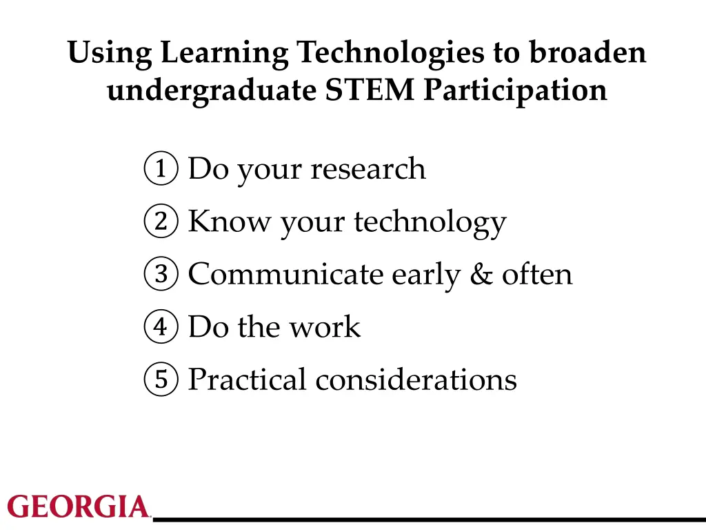 using learning technologies to broaden