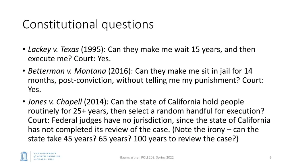constitutional questions