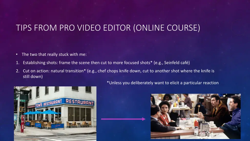 tips from pro video editor online course