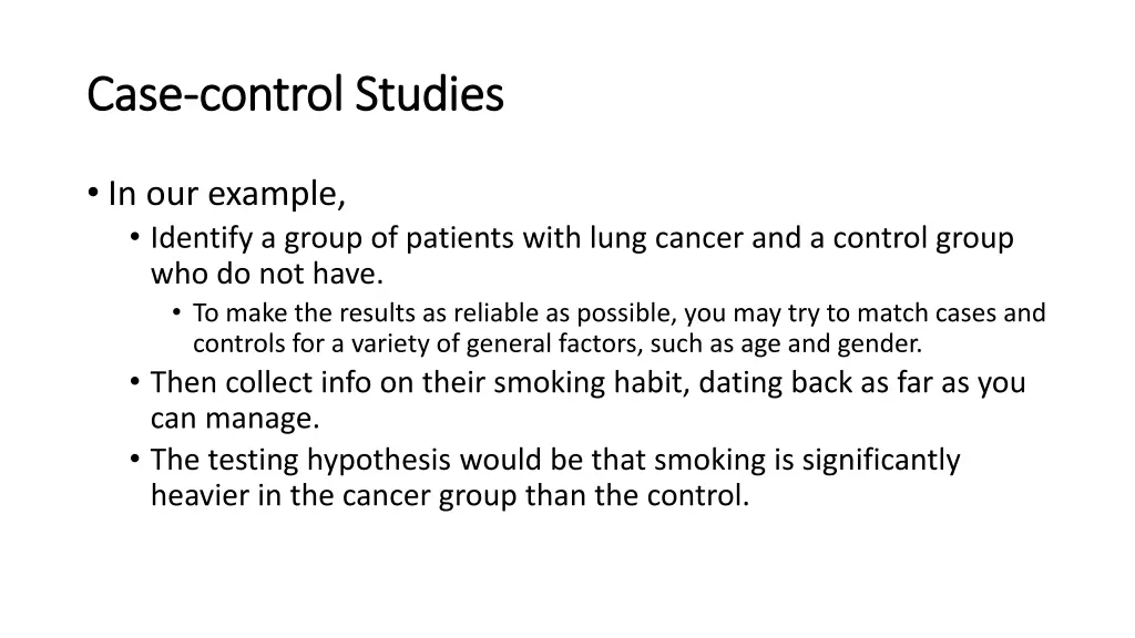 case case control studies control studies 1