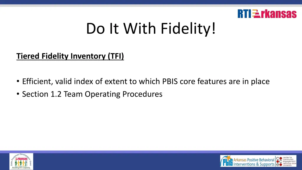 do it with fidelity