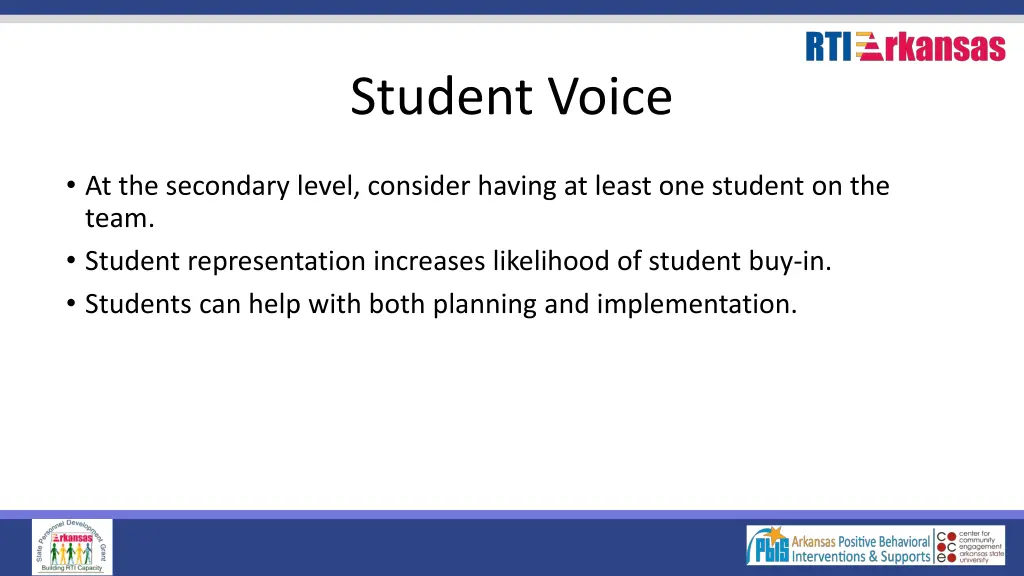student voice