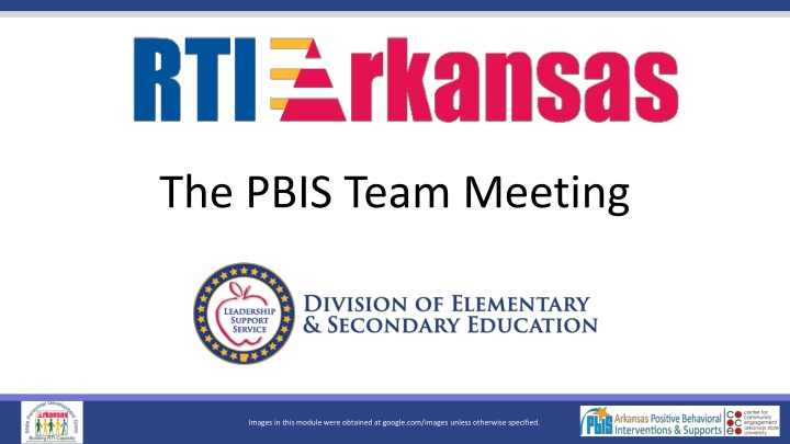 the pbis team meeting