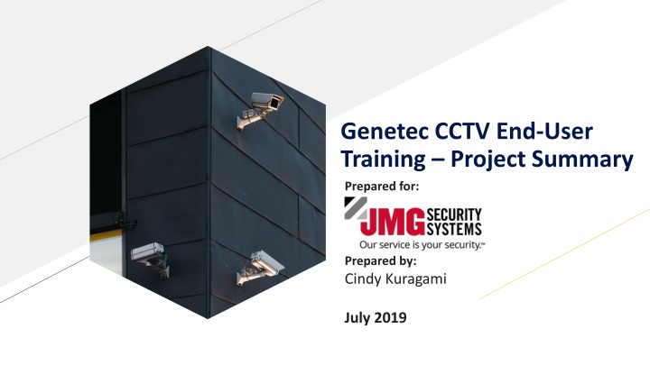 genetec cctv end user training project summary