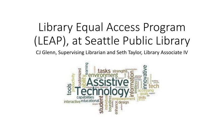 library equal access program leap at seattle
