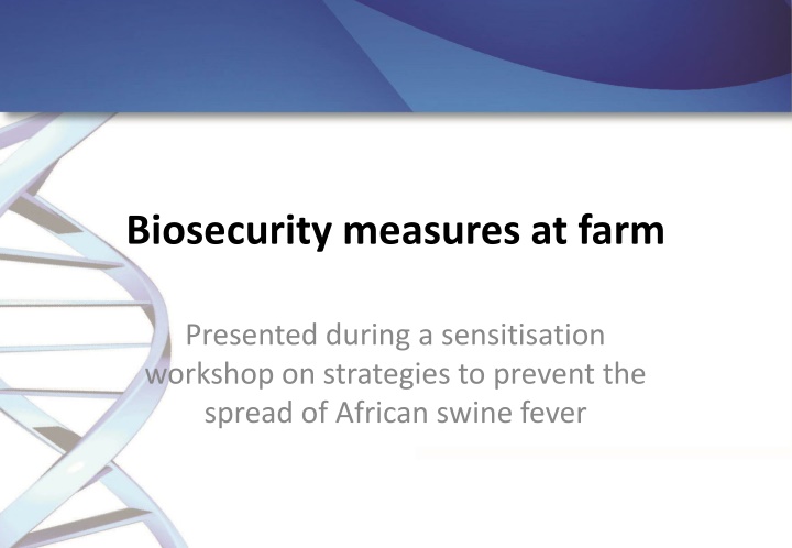 biosecurity measures at farm