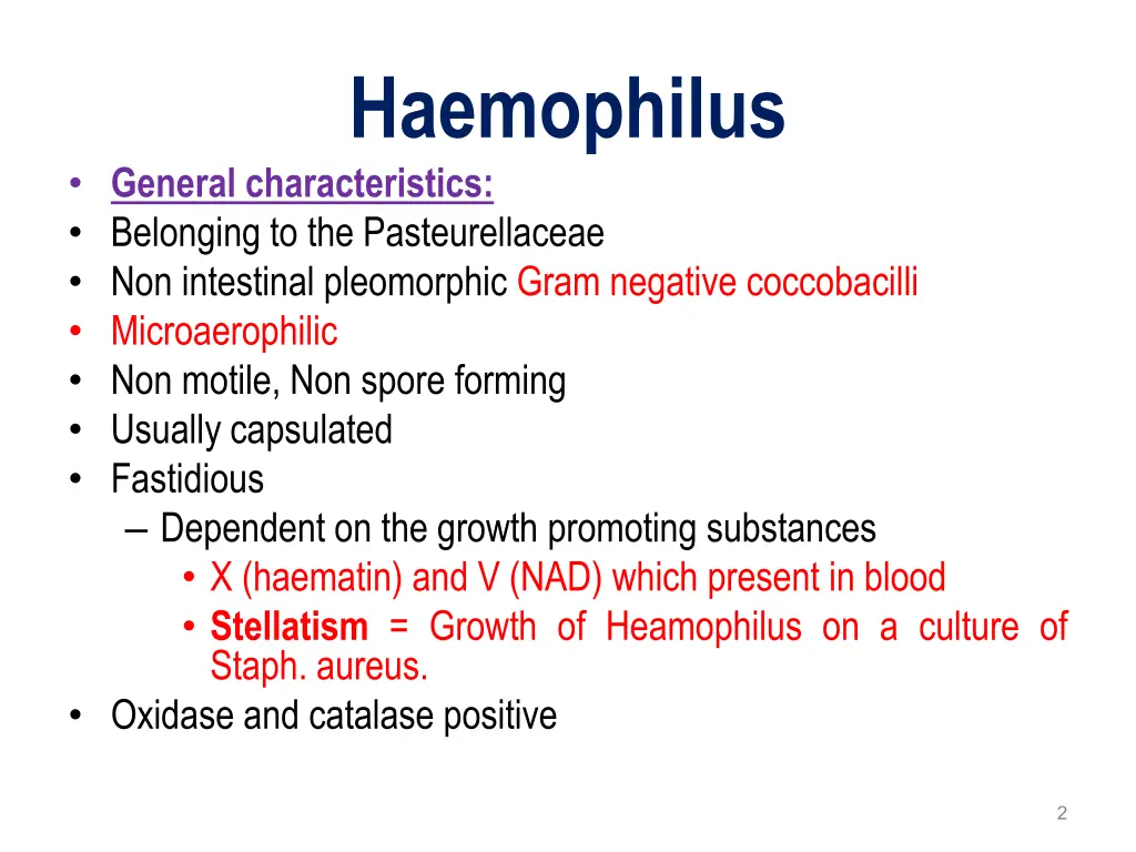 haemophilus
