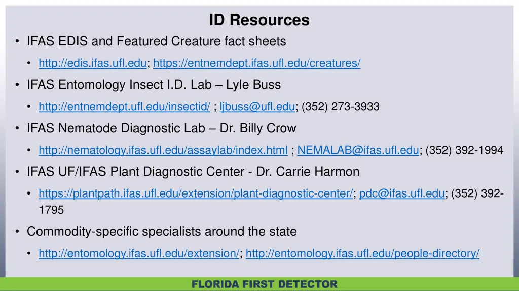 id resources