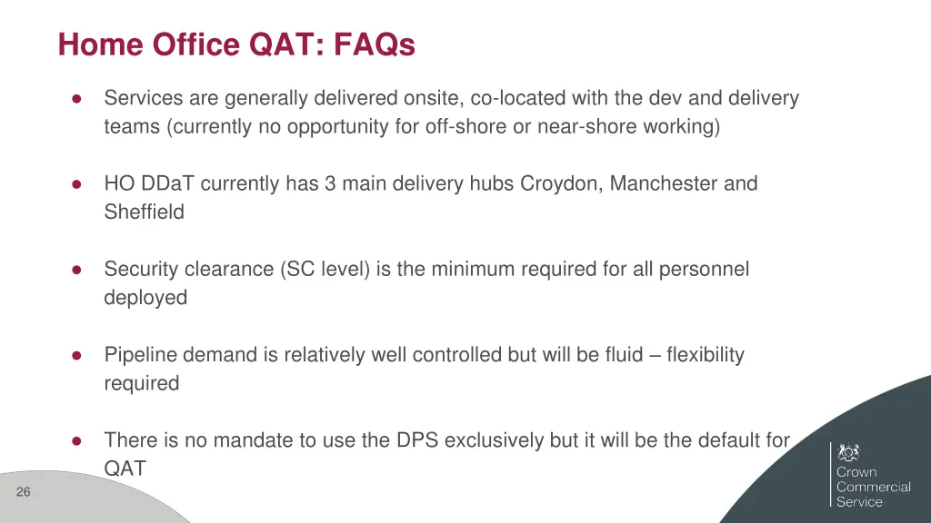 home office qat faqs