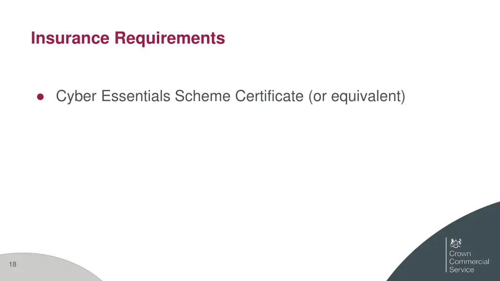 insurance requirements