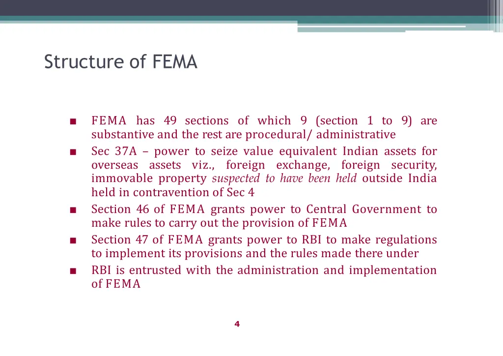 structure of fema