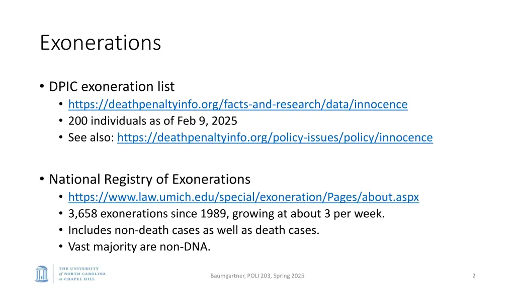 exonerations
