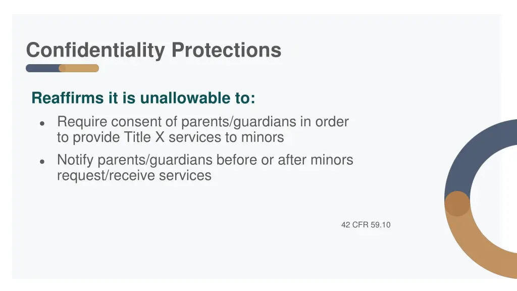 confidentiality protections 2
