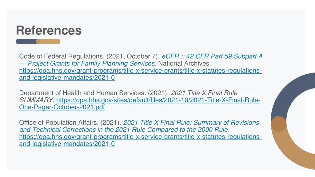 references 1