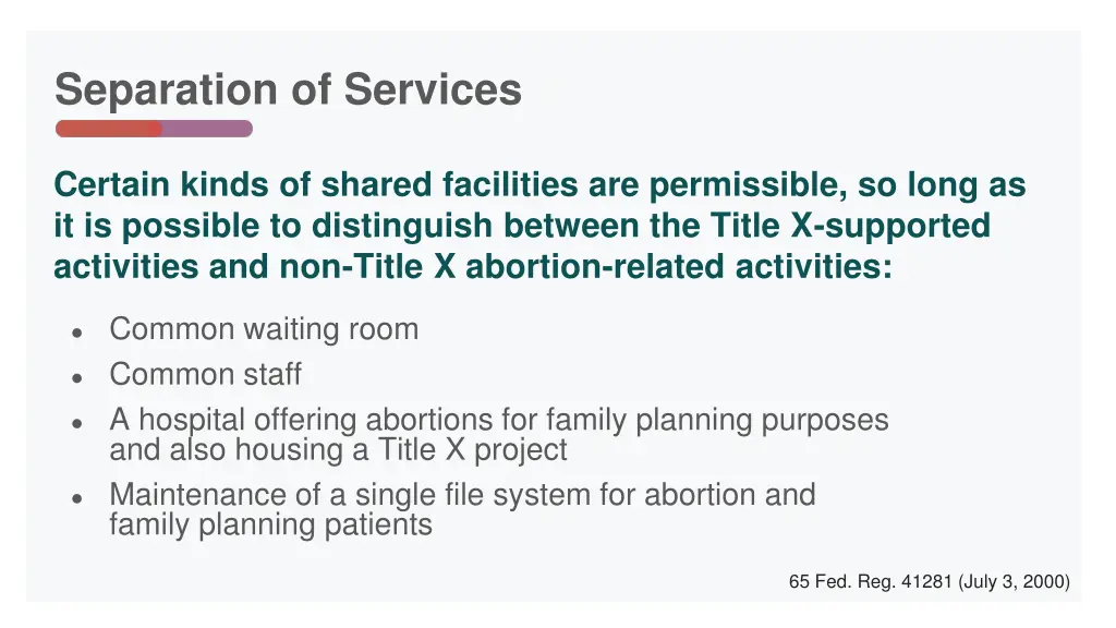 separation of services 3