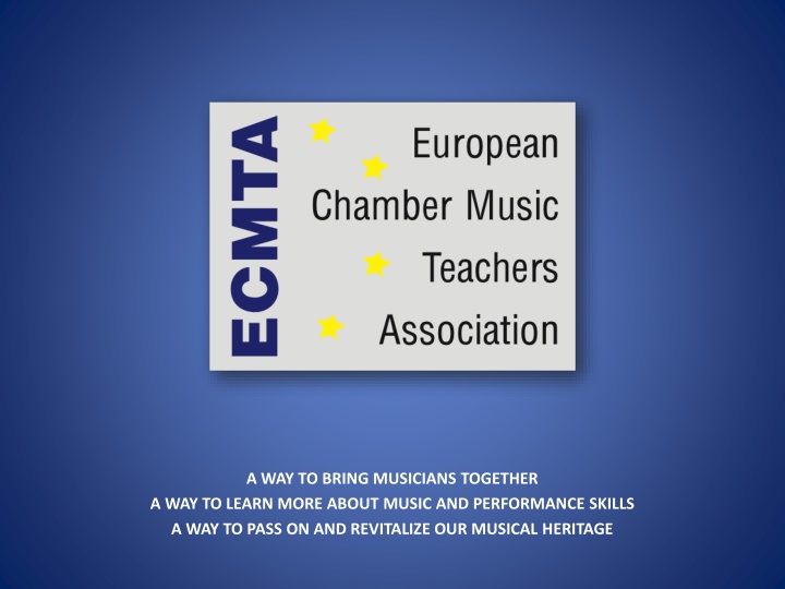 a way to bring musicians together a way to learn