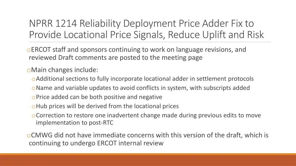 nprr 1214 reliability deployment price adder