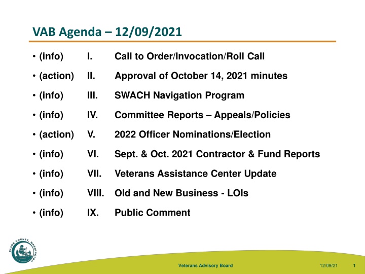 vab agenda 12 09 2021