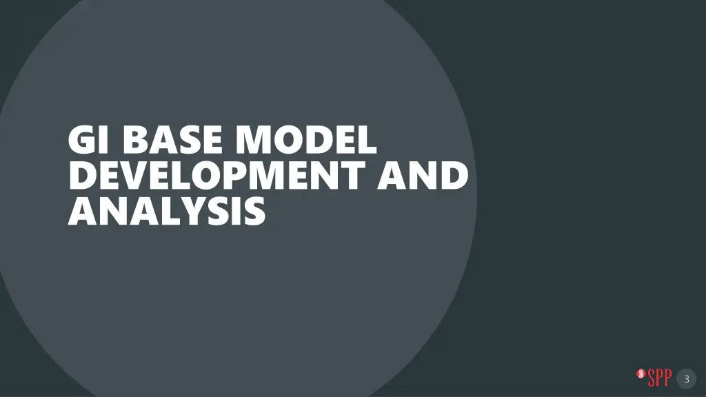 gi base model development and analysis