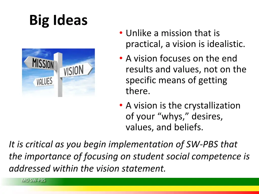 big ideas