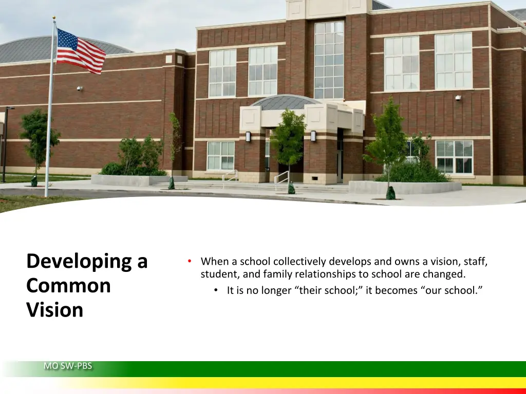 developing a common vision
